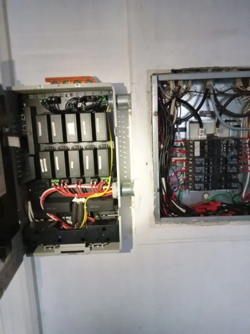 Electrical panel upgrade completed for Commercial Electrician Services in Neshannock